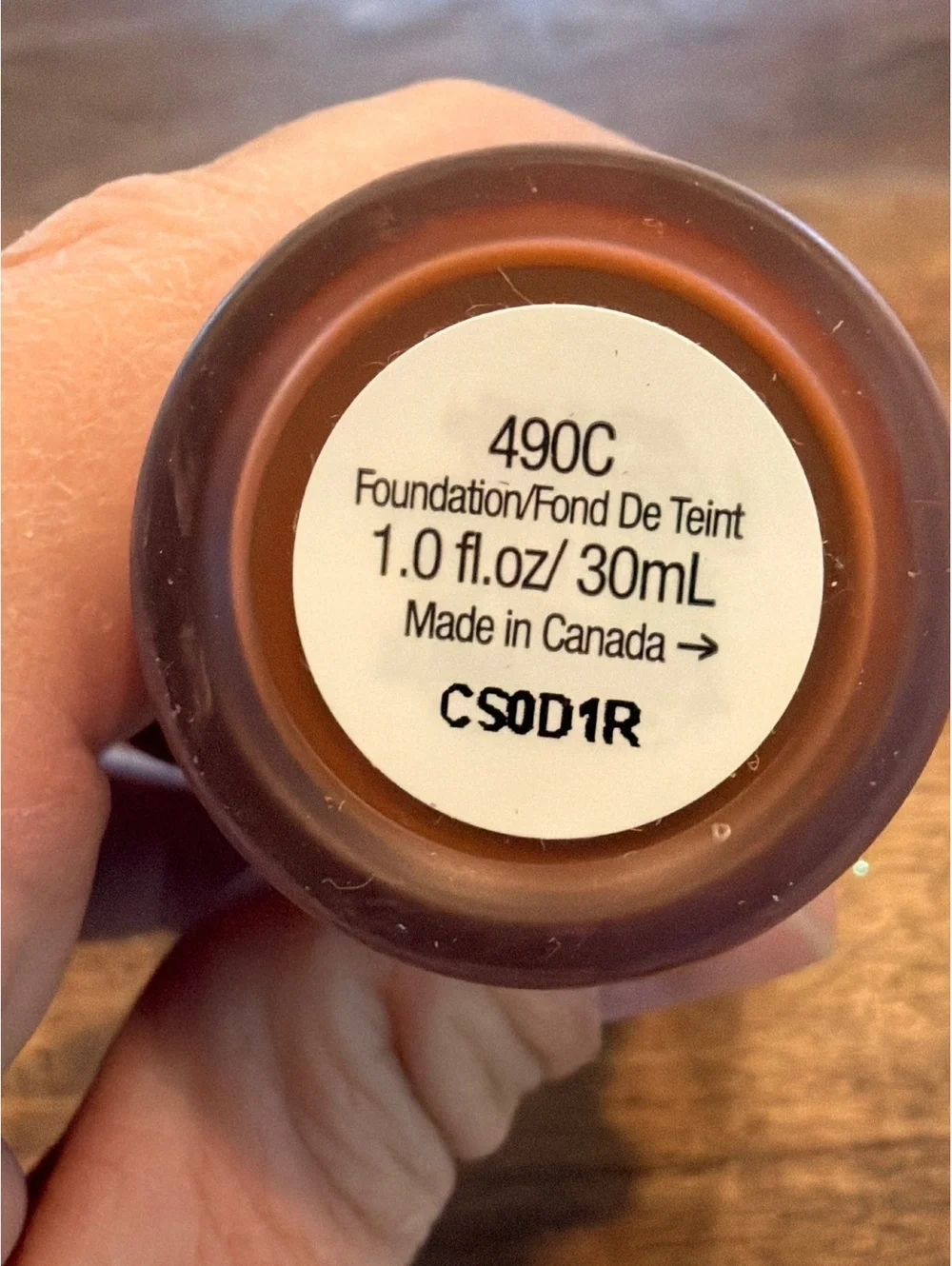 Rare Beauty Liquid Touch Weightless Foundation 490C 1.0 fl oz / 30 ml